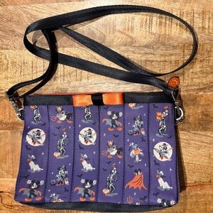 Harveys x Disney Halloween Bow Clutch Crossbody Bag